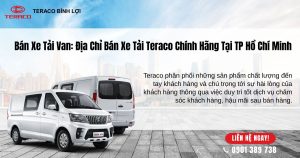 Xe Tải Van Teraco Bình Lợi Chính Hãng