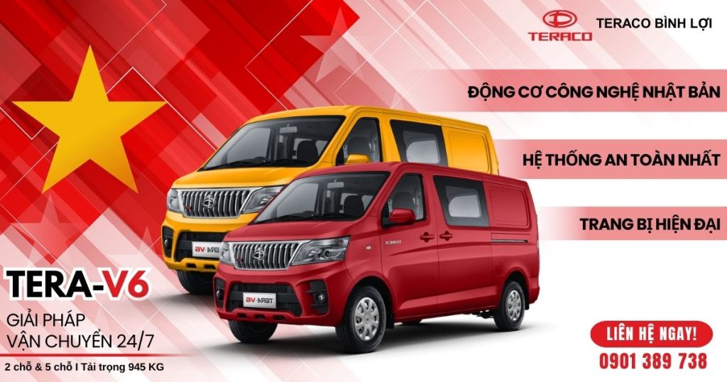 Bán Xe Tải Van Teraco Chính Hãng