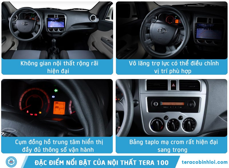 xe tải nhẹ Tera 100s mui bạt