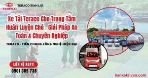 Xe Tải Cho Trung Tâm Huấn Luyện Chó – Giải Pháp An Toàn & Chuyên Nghiệp