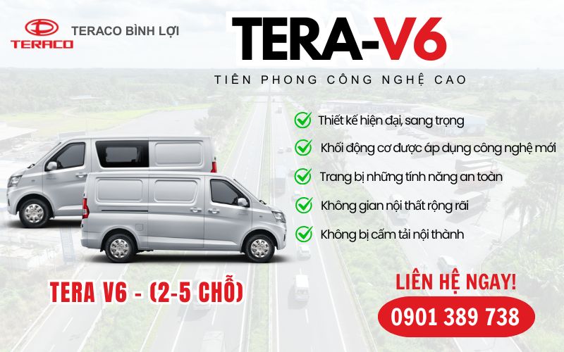 Tera-V6 - Tiên phong công nghệ cao